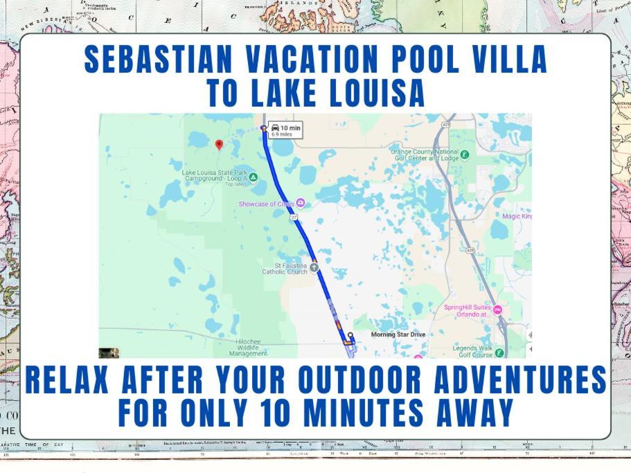 Sebastian Pool Villa W Spa Orlando Exterior photo