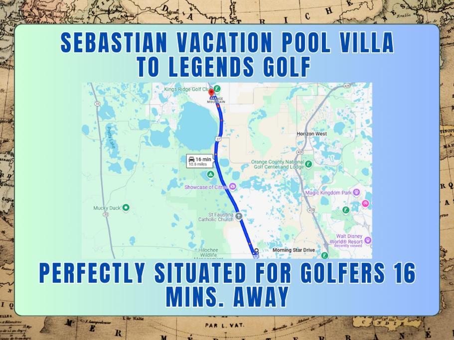 Sebastian Pool Villa W Spa Orlando Exterior photo